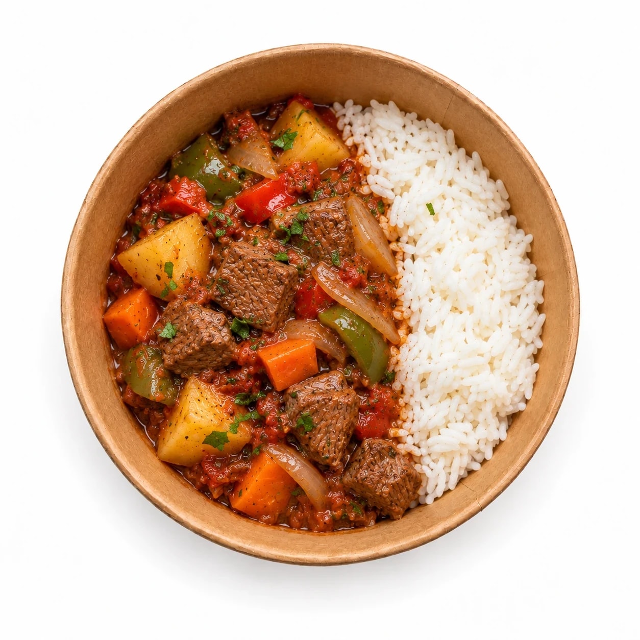 Сачитава (мясо по-турецки с рисом)